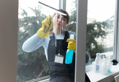 Nettoyage de vitres intérieures et extérieures à Saint-Martin-de-Mailloc